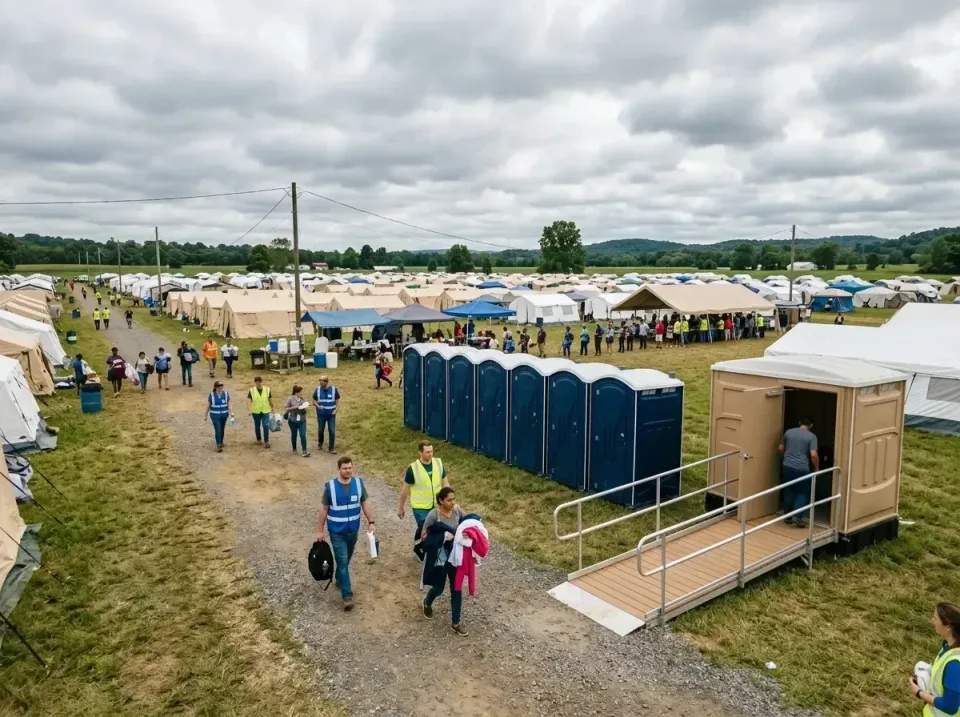 disaster-relief-camp-restrooms-010 — frequently asked questions, Dumpster & Portable Bathrooms Rental in Needville, TX